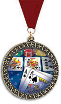 2.5 inch Star Insert Medals