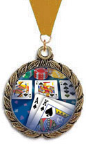 2.75 inch Insert Wreath Medals