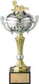 Metal Cup on Genuine Marble Base (Gold/Silver)