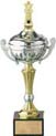 Metal Cup on Genuine Marble Base (Gold/Silver)