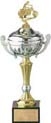 Metal Cup on Genuine Marble Base (Gold/Silver)