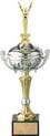 Metal Cup on Genuine Marble Base (Gold/Silver)