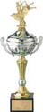 Metal Cup on Genuine Marble Base (Gold/Silver)
