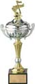 Metal Cup on Genuine Marble Base (Gold/Silver)