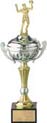Metal Cup on Genuine Marble Base (Gold/Silver)