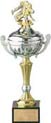 Metal Cup on Genuine Marble Base (Gold/Silver)