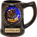  Ceramic Award Mug- Black w/ insert