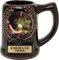  Ceramic Award Mug- Black w/ insert