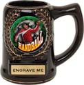  Ceramic Award Mug- Black w/ insert