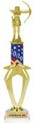 Mega-Star Riser Trophy with Column