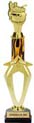 Mega-Star Riser Trophy with Column