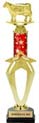16 inch Mega-Star Riser Trophy with Column