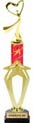 Mega-Star Riser Trophy with Column
