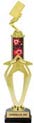 Mega-Star Riser Trophy with Column
