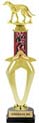 Mega-Star Riser Trophy with Column