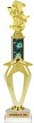 Mega-Star Riser Trophy with Column