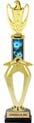 Mega-Star Riser Trophy with Column