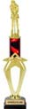 Mega-Star Riser Trophy with Column
