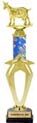Mega-Star Riser Trophy with Column