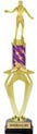 Mega-Star Riser Trophy with Column