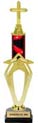 Mega-Star Riser Trophy with Column
