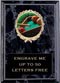 Plaque: Marbleized or Wood with Insert