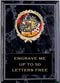 Plaque: Marbleized or Wood with Insert