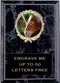 Plaque: Marbleized or Wood with Insert