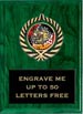 Plaque: Marbleized or Wood with Insert