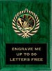 Plaque: Marbleized or Wood with Insert