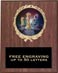 Plaque: Marbleized or Traditional Wood with Insert
