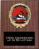 Plaque: Marbleized or Traditional Wood with Insert