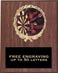 Plaque: Marbleized or Traditional Wood with Insert