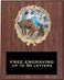 Plaque: Marbleized or Traditional Wood with Insert