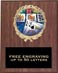 Plaque: Marbleized or Traditional Wood with Insert