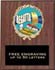 Plaque: Marbleized or Traditional Wood with Insert