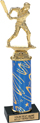 Trophy: Interchangeable Column w/ Black Marble Base
