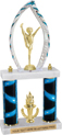 Trophy: 2-Post w/ Backdrop & Trim