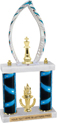 Trophy: 2-Post w/ Backdrop & Trim