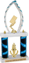 Trophy: 2-Post w/ Backdrop & Trim