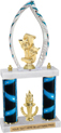 Trophy: 2-Post w/ Backdrop & Trim
