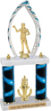 Trophy: 2-Post w/ Backdrop & Trim