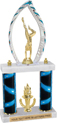 Trophy: 2-Post w/ Backdrop & Trim