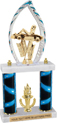 Trophy: 2-Post w/ Backdrop & Trim