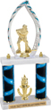 Trophy: 2-Post w/ Backdrop & Trim