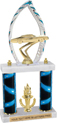 Trophy: 2-Post w/ Backdrop & Trim