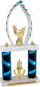 Trophy: 2-Post w/ Backdrop & Trim