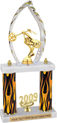 Trophy: 2-Post w/ Backdrop & Trim