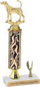 Trophy: Interchangeable column & stem riser w/ trim