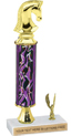 11 inch Stem Riser Trophy with 1 Trim